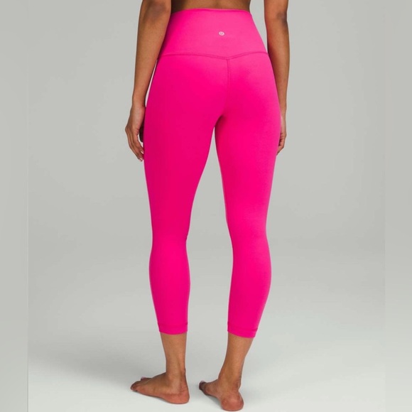 Lululemon Align High-Rise Crop 23" Size 4 Sonic Pink - Picture 1 of 8